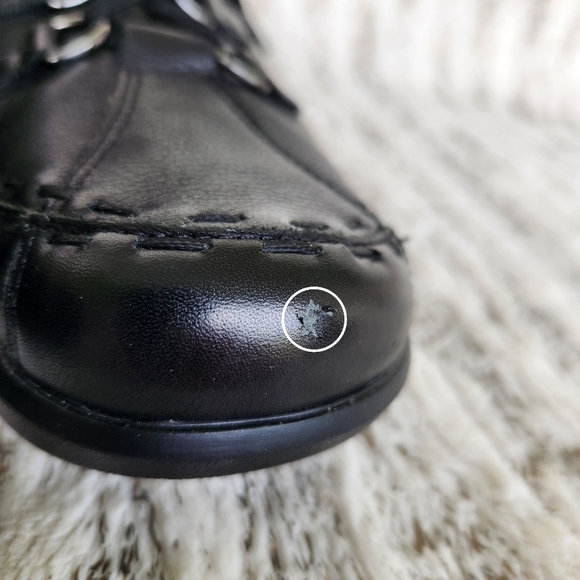 Ziera "Allsorts" Super Support Black Leather Sneaker Shoes | Women's Size 39.5 - Picture 10 of 12